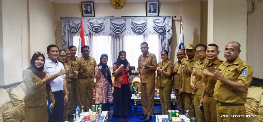 Audiensi Tim Ekspedisi Patriot 2026 Bahas Pengembangan Potensi Lokal Kawasan Transmigrasi Lereh di Kabupaten Jayapura