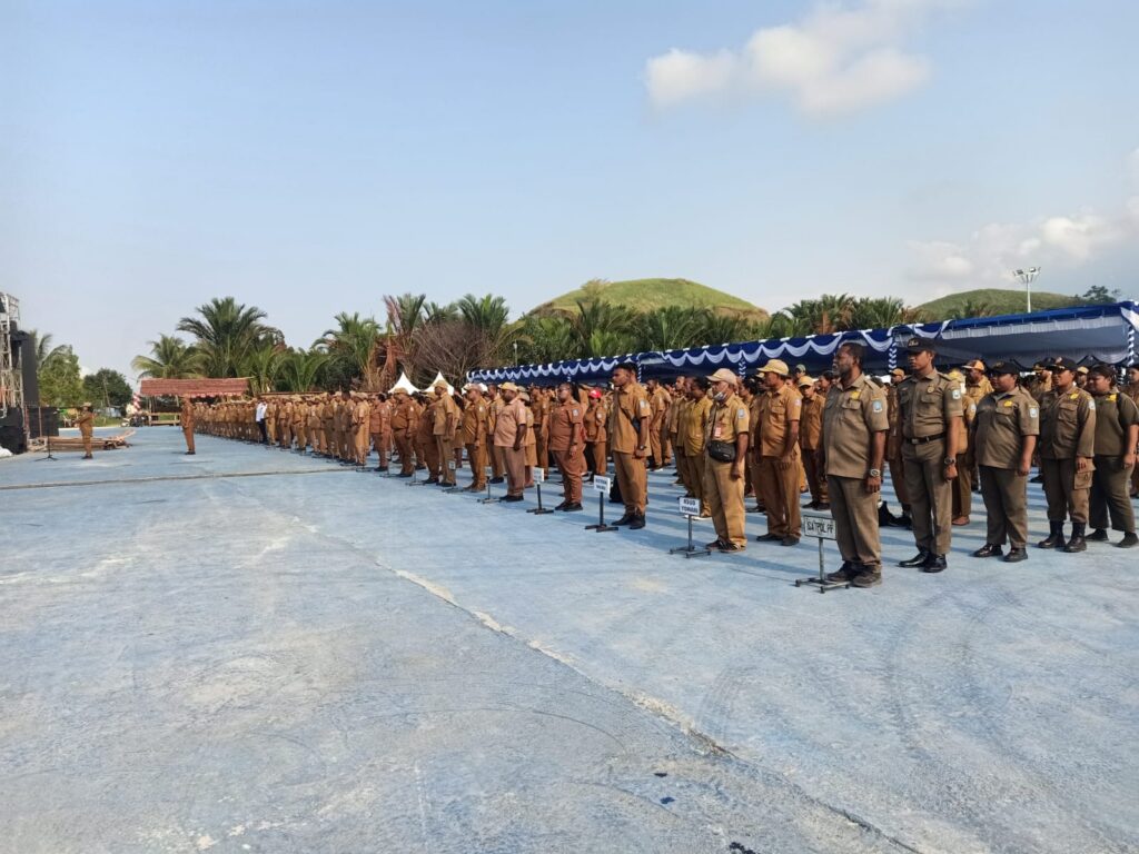 Apel Rutin ASN Pemkab Jayapura Digelar di Kawasan Pantai Khalkote