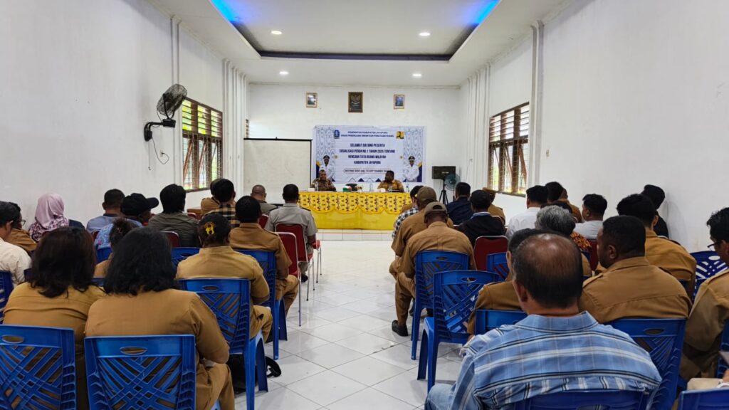 Pemkab Jayapura Perkuat Pemahaman Tata Ruang melalui Sosialisasi Perda RTRW